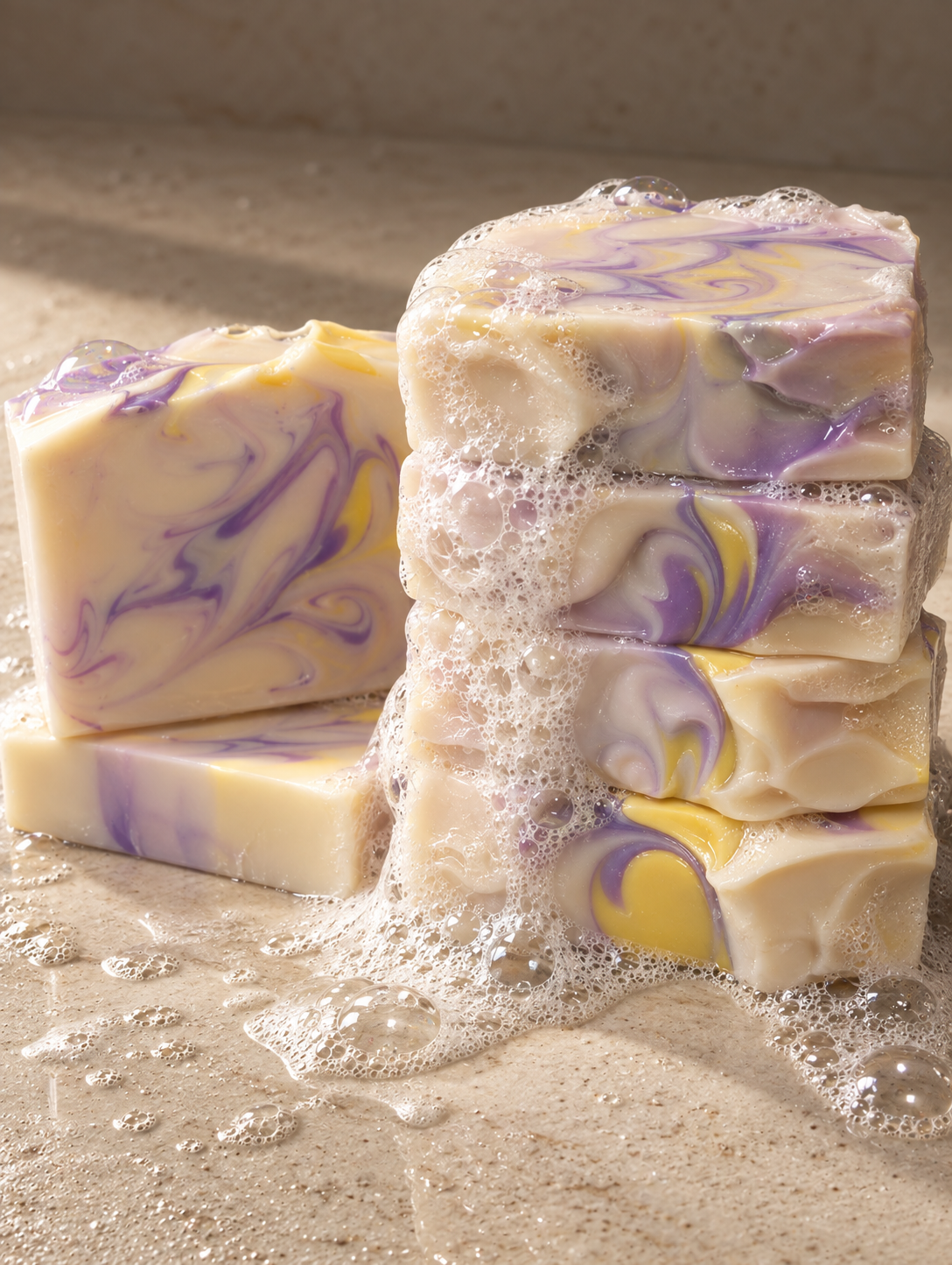Tussah Silk + Kaolin Clay Bars