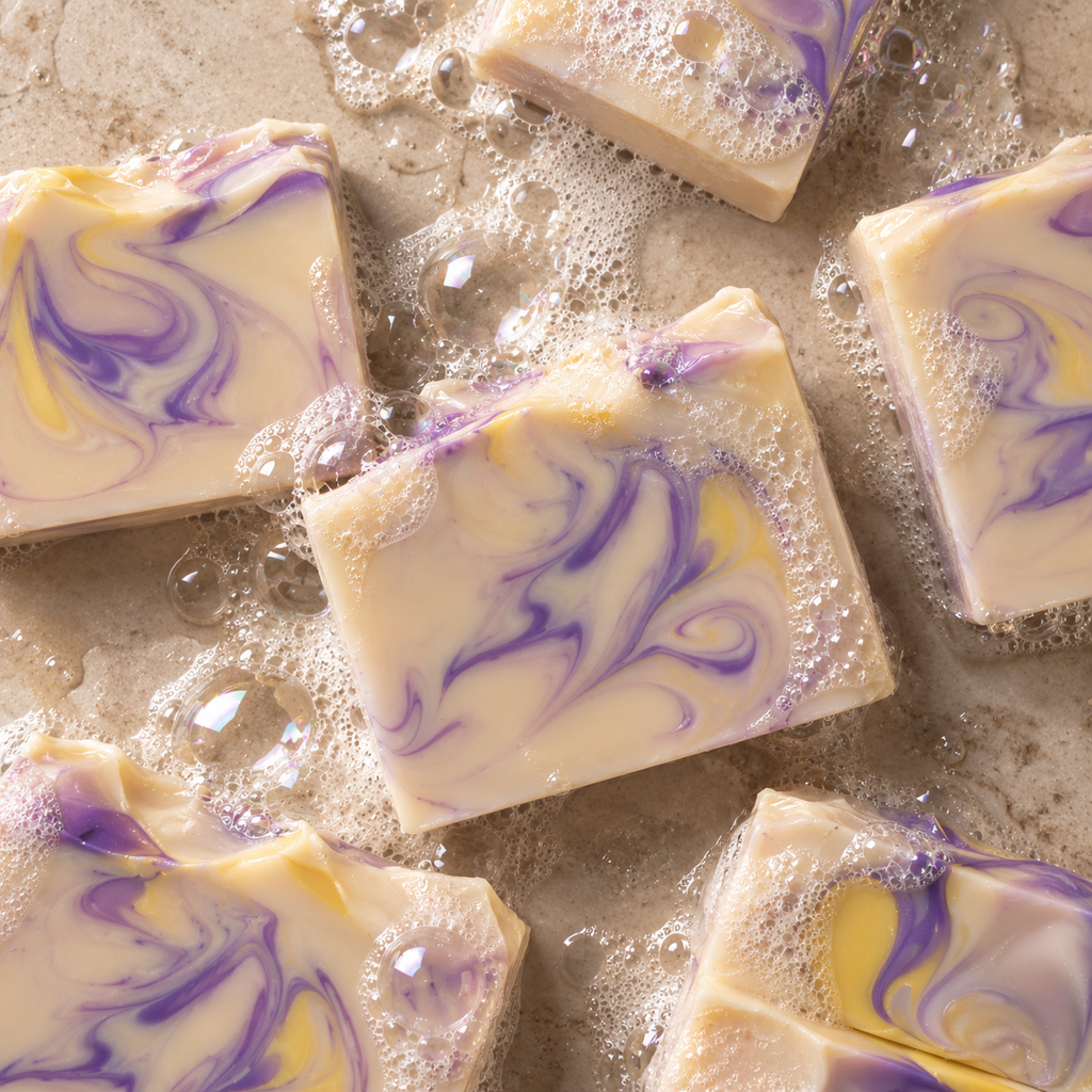 Tussah Silk + Kaolin Clay Bars