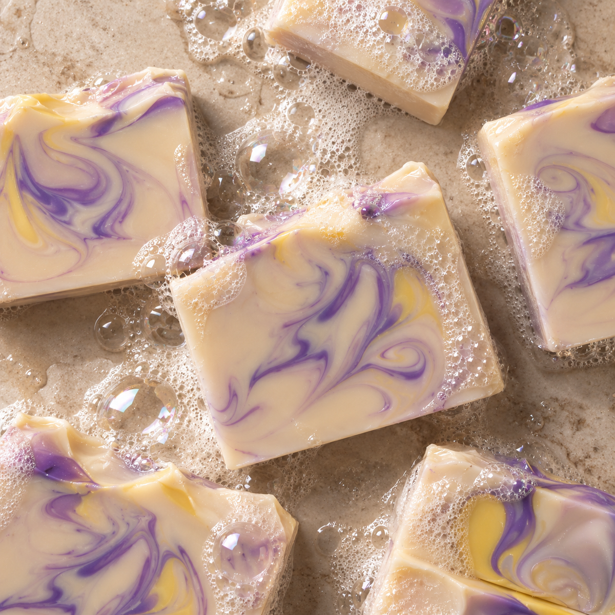 Tussah Silk + Kaolin Clay Bars